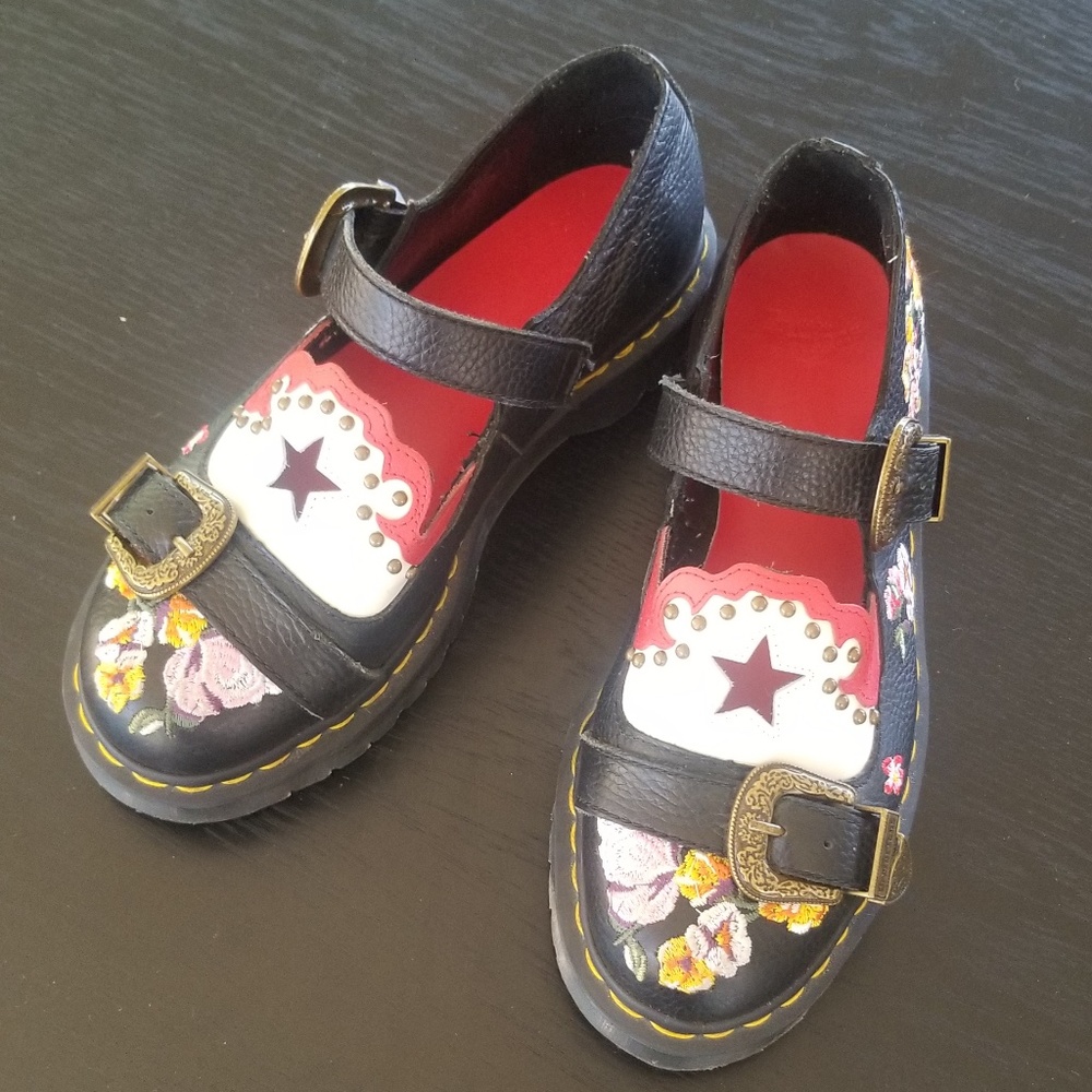 DR MARTENS LIMITED EDITION 'MUKAI' MARY-JANE'S